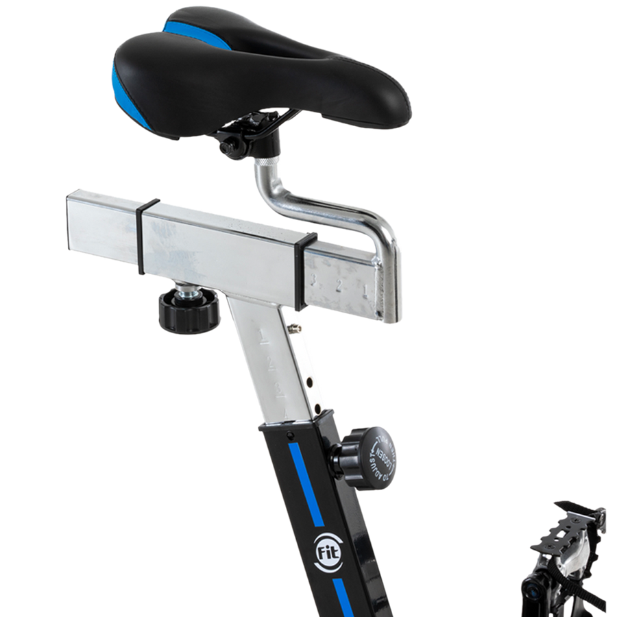 Bicicleta Spinning Genoa Negro Azul