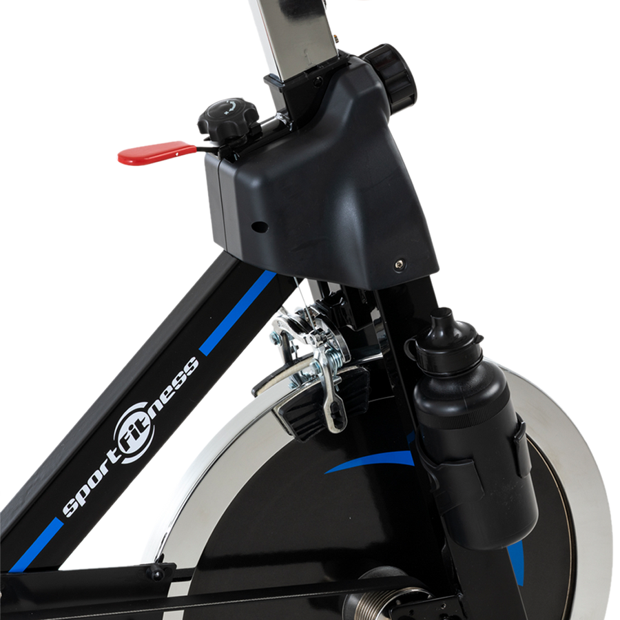 Bicicleta Spinning Genoa Negro Azul