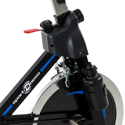 Bicicleta Spinning Genoa Negro Azul