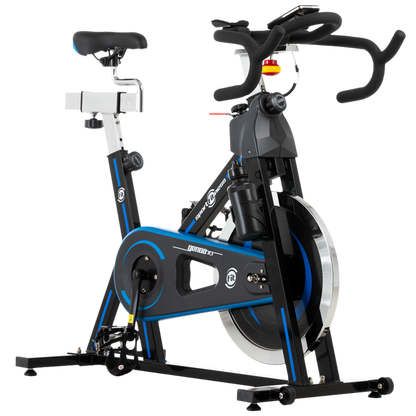 Bicicleta Spinning Genoa Negro Azul