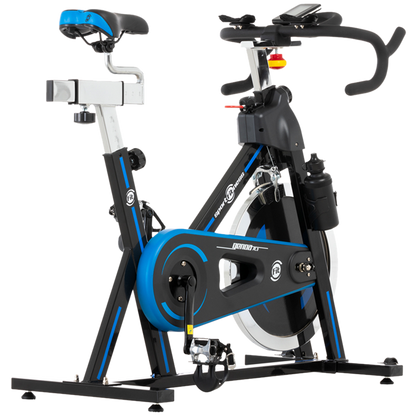 Bicicleta Spinning Genoa Negro Azul