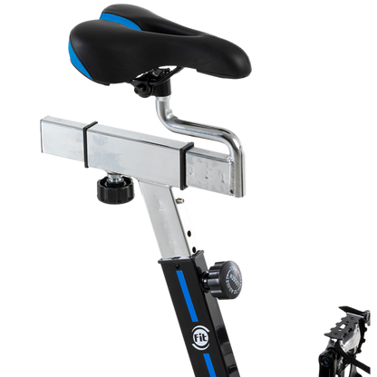 Bicicleta Spinning Genoa Negro Azul